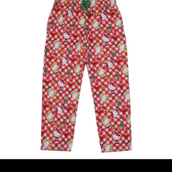 Hello Kitty HAPPY HOLIDAYS Christmas Pajama Set- Medium - Picture 8 of 12